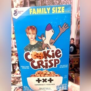 Cookie Crisp Cereal K-Pop Yeonjun- TXT Tomorrow X Together Limited Edition